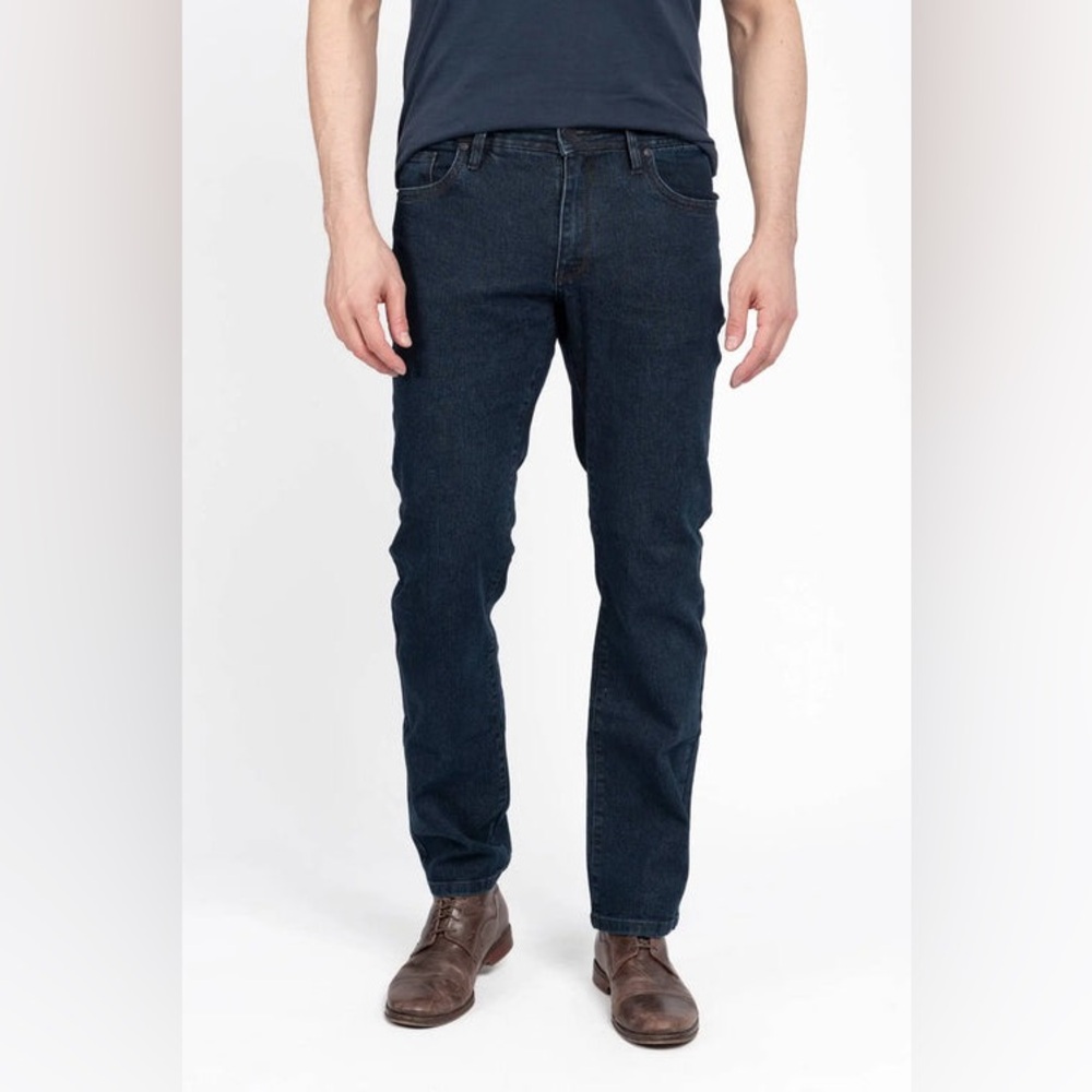 Jack Of Spades Men's High Roller Comfort Fit Straight Leg‎ Jeans 38 x 32 Preppy